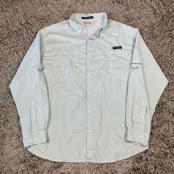Columbia Other - Columbia PFG Shirt Mens Extra Large XL Super Tamiami Vented Fishing Stretch Logo